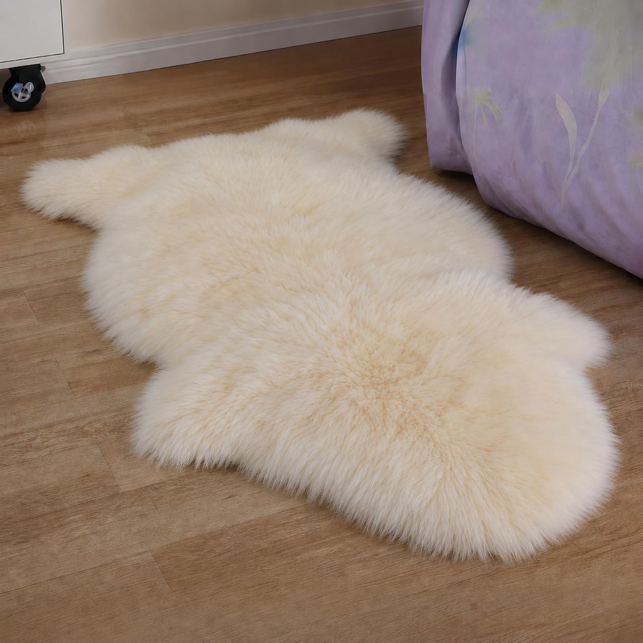 Woolous Sheepskin Rug, New Zealand Large Long Hair Genuine Natural